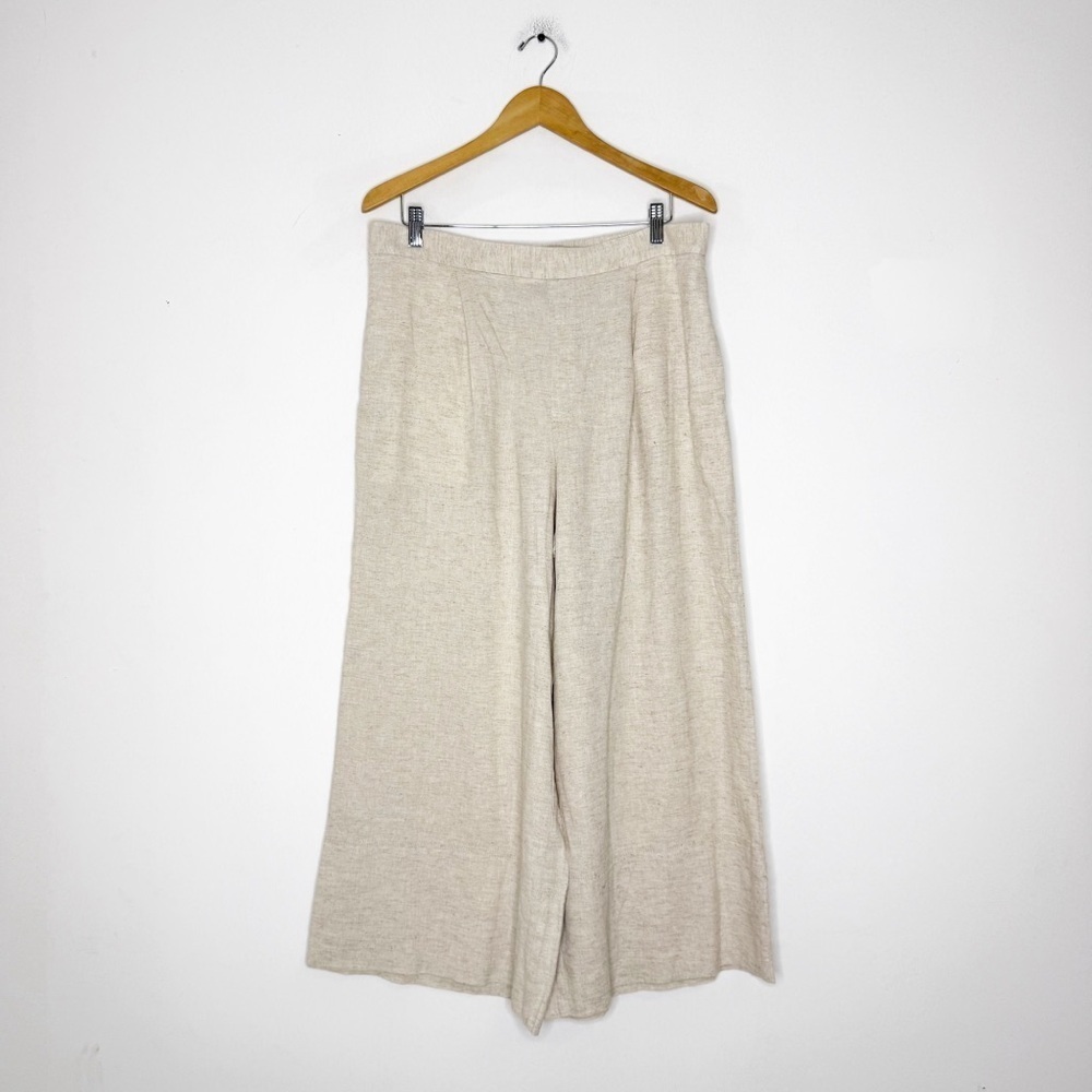 Banana Republic Linen Blend Wide Leg Pants – Size Large